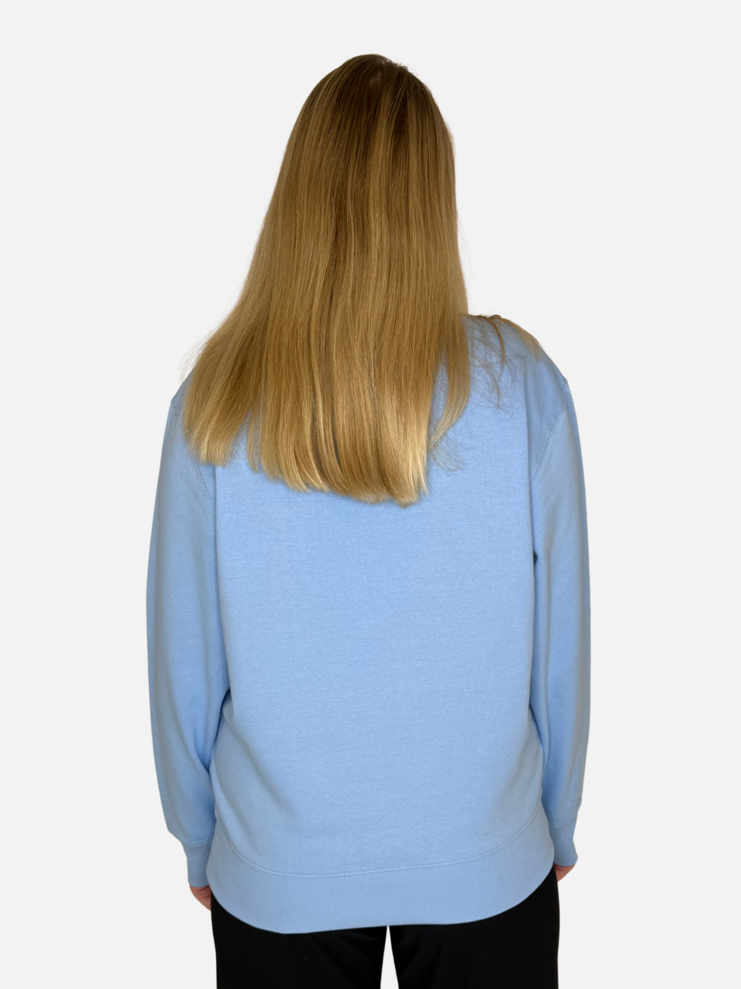 SEA DAY Sweatshirt Blau Damen unisex hinten charles lindgren offiziell