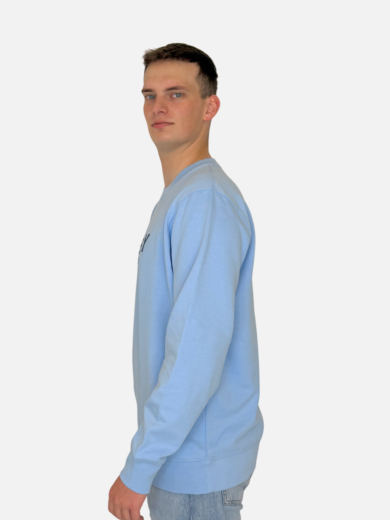 SEA DAY Sweatshirt Blau Herren unisex seite charles lindgren offiziell