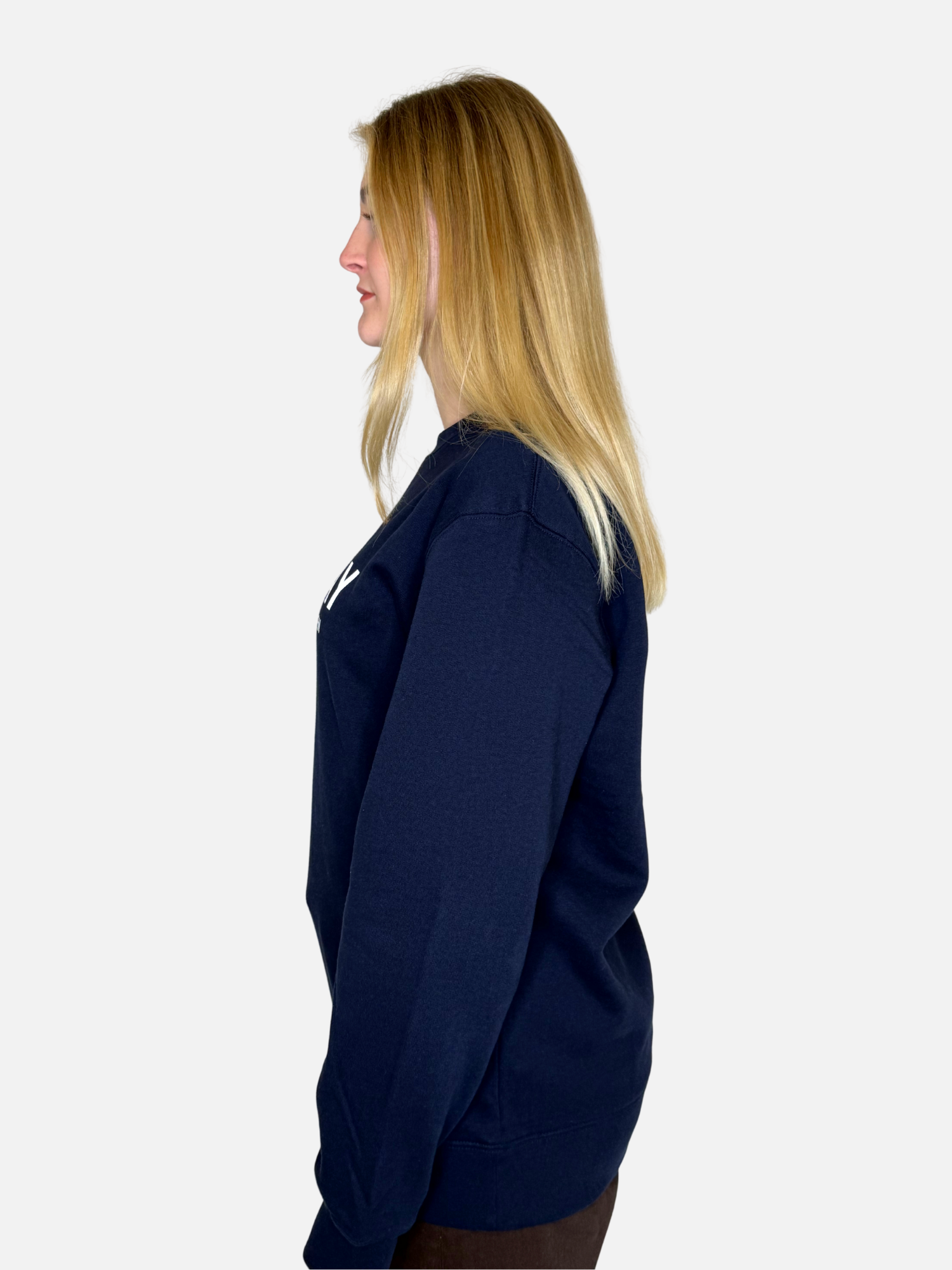 SEA DAY Sweatshirt Navy Unisex Damen vorne Charles Lindgren Offiziell