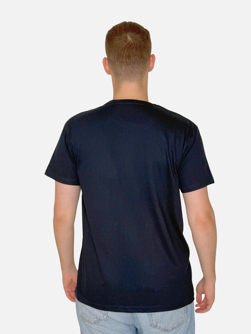 SEA DAY T-Shirt Navy Herren hinten Charles Lindgren Offiziell