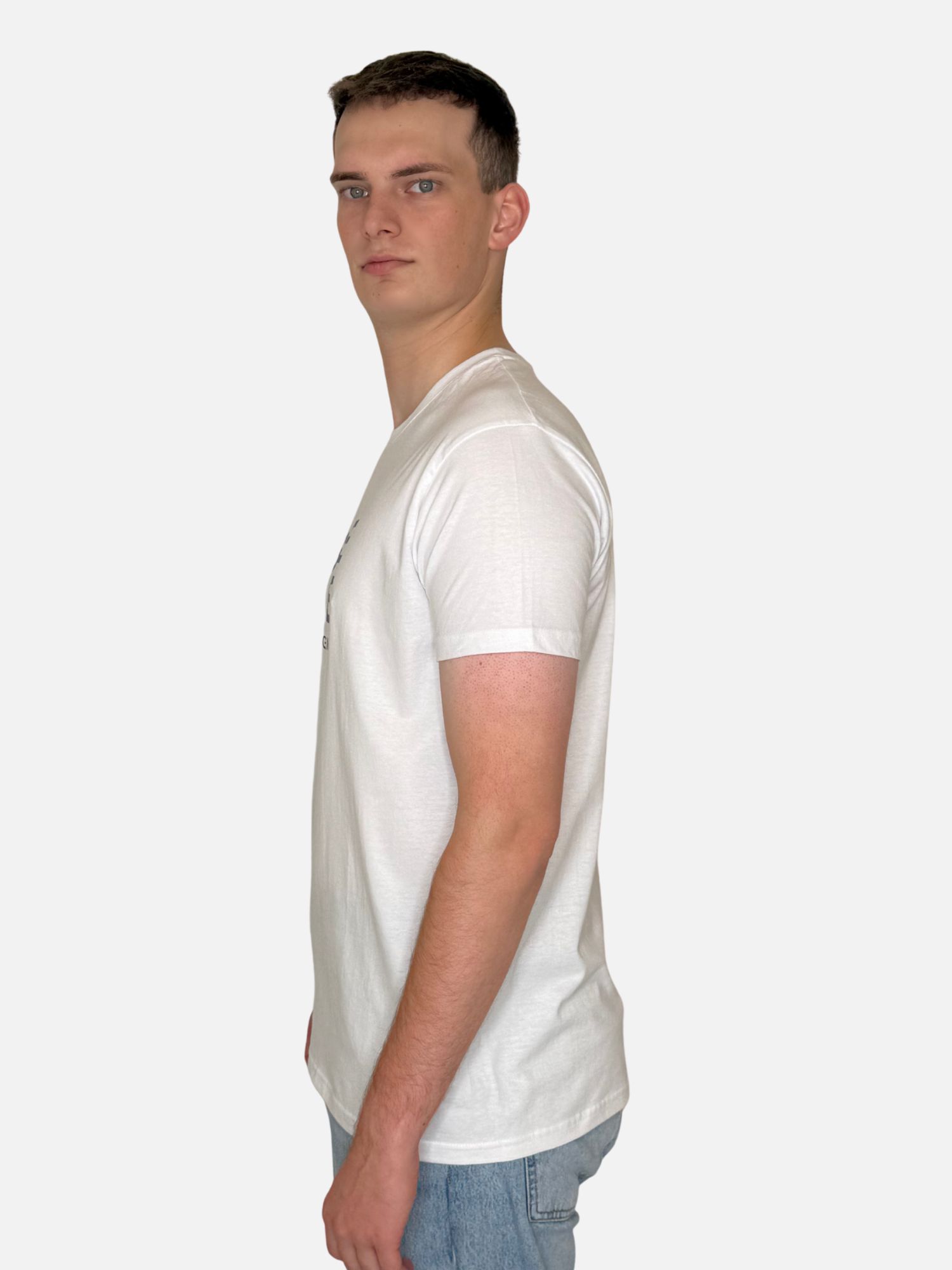 SEA DAY T-Shirt Weiss Herren seitlich Charles Lindgren offiziell