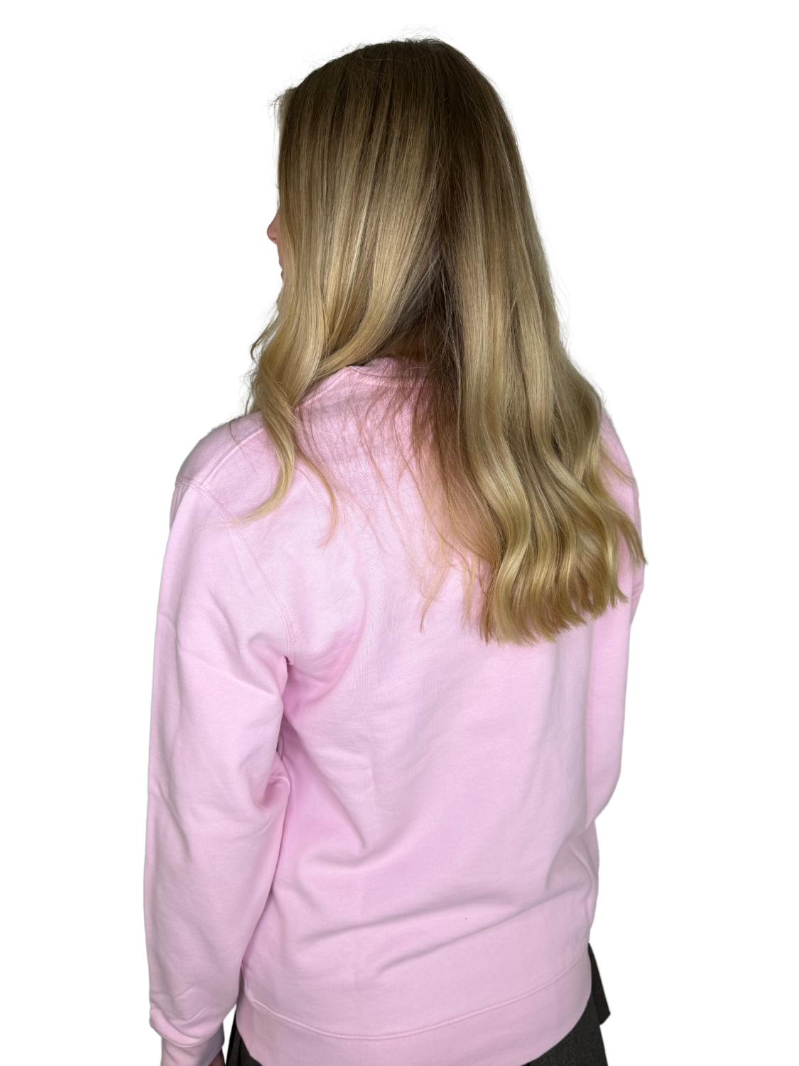 SEA DAY Sweatshirt Unisex Rosa Charles Lindgren offiziell hinten