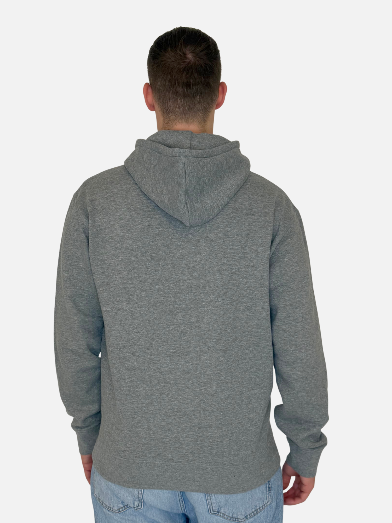 SHORE LEAVE Hoodie Grau Herren unisex hinten charles lindgren offiziell