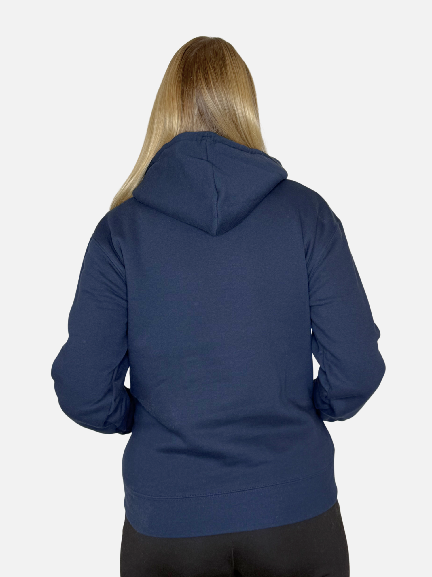 SHORE LEAVE Hoodie Navy Damen unisex hinten Charles lindgren offiziell