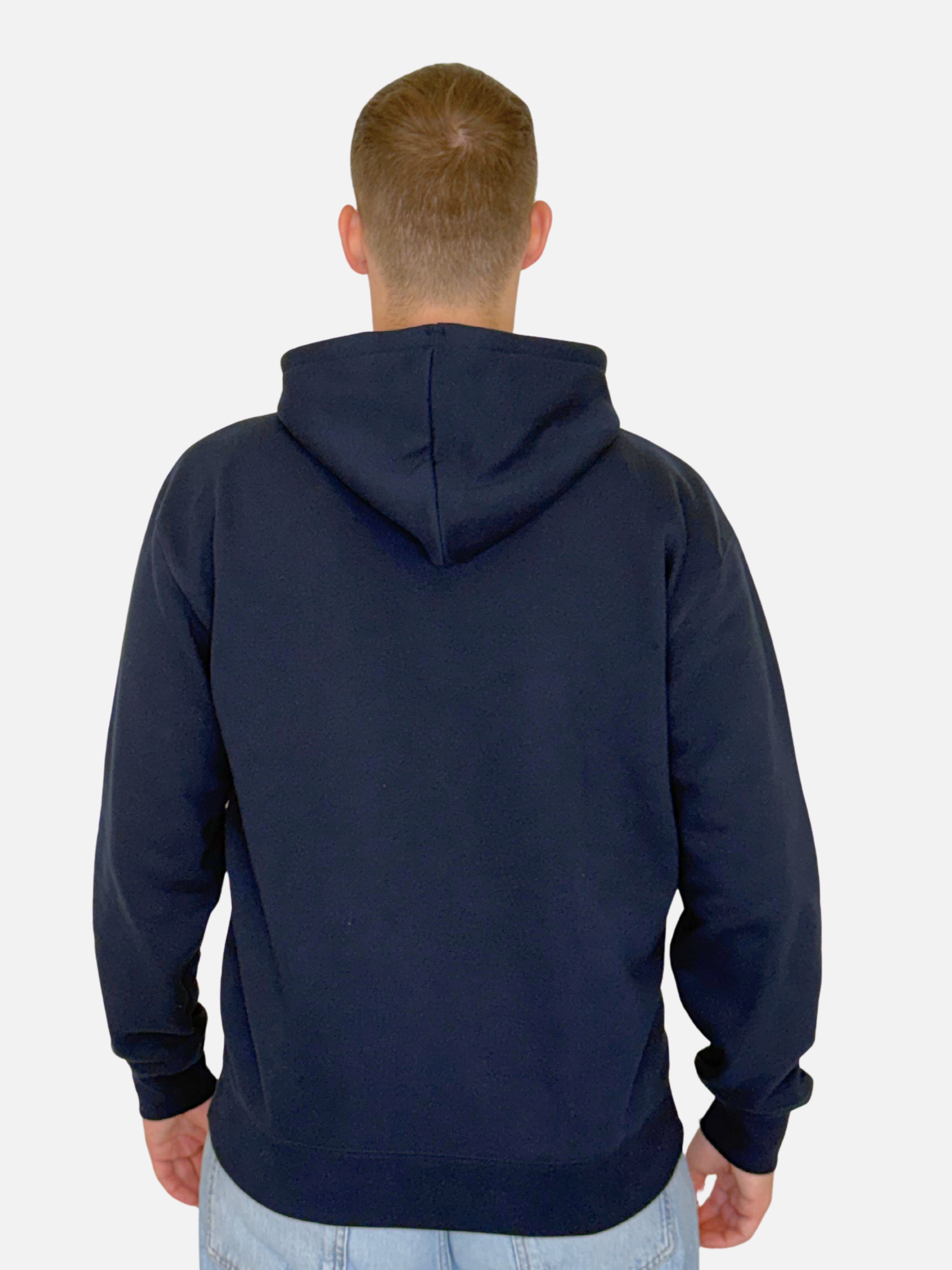 SHORE LEAVE Hoodie Navy Herren unisex hinten charles lindgren offiziell