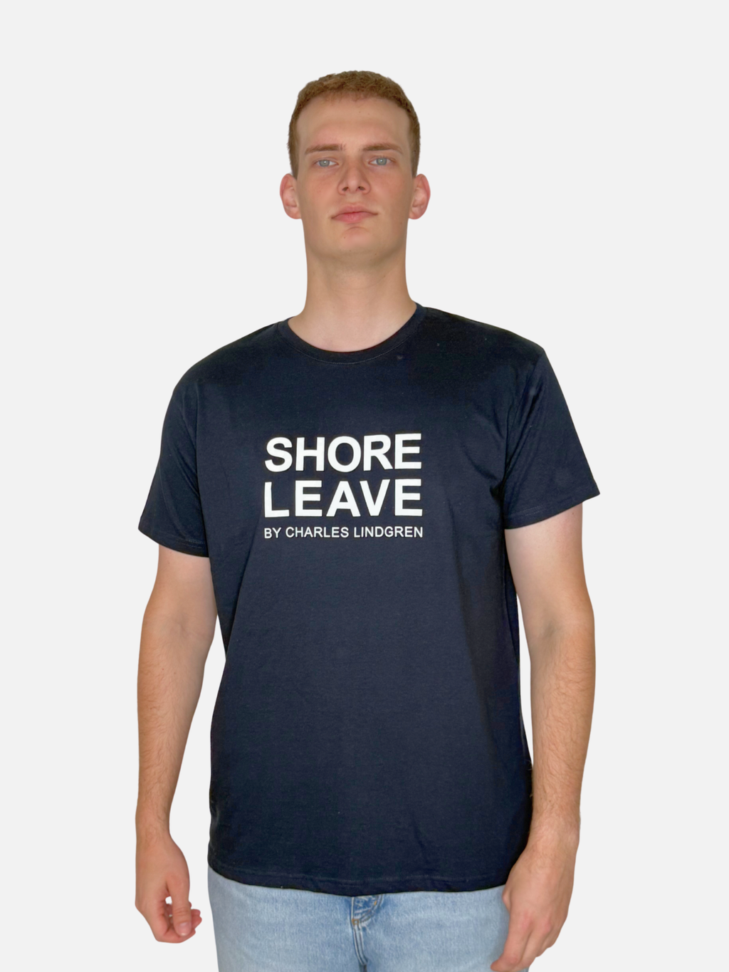 SHORE LEAVE T-Shirt Navy vorne Charles Lindgren offiziell