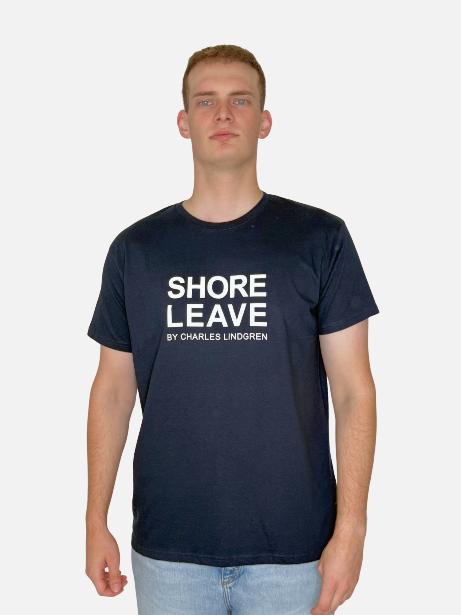 SHORE LEAVE T-Shirt Navy vorne Charles Lindgren offiziell
