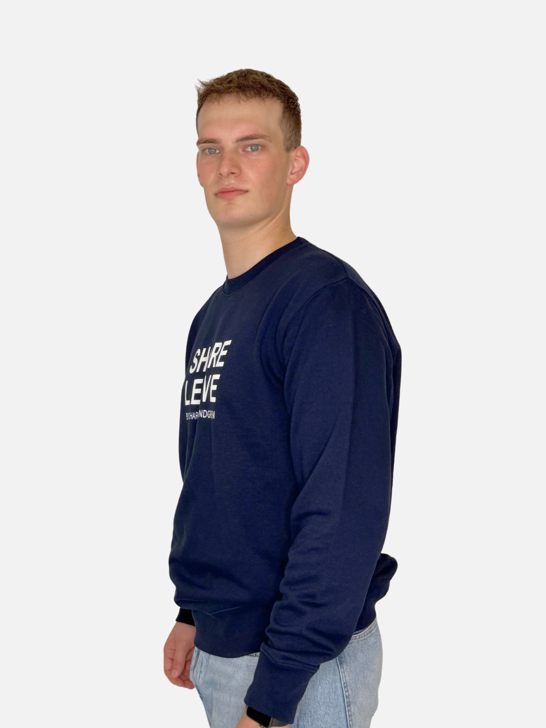 Charles Lindgren® – Herren & Unisex Sweatshirt „Shore Leave“ in Navy