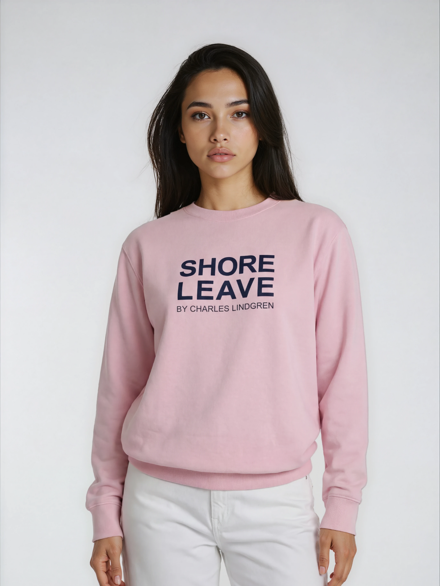 Charles Lindgren® – Damen & Unisex Sweatshirt „Shore Leave“ in Rosa