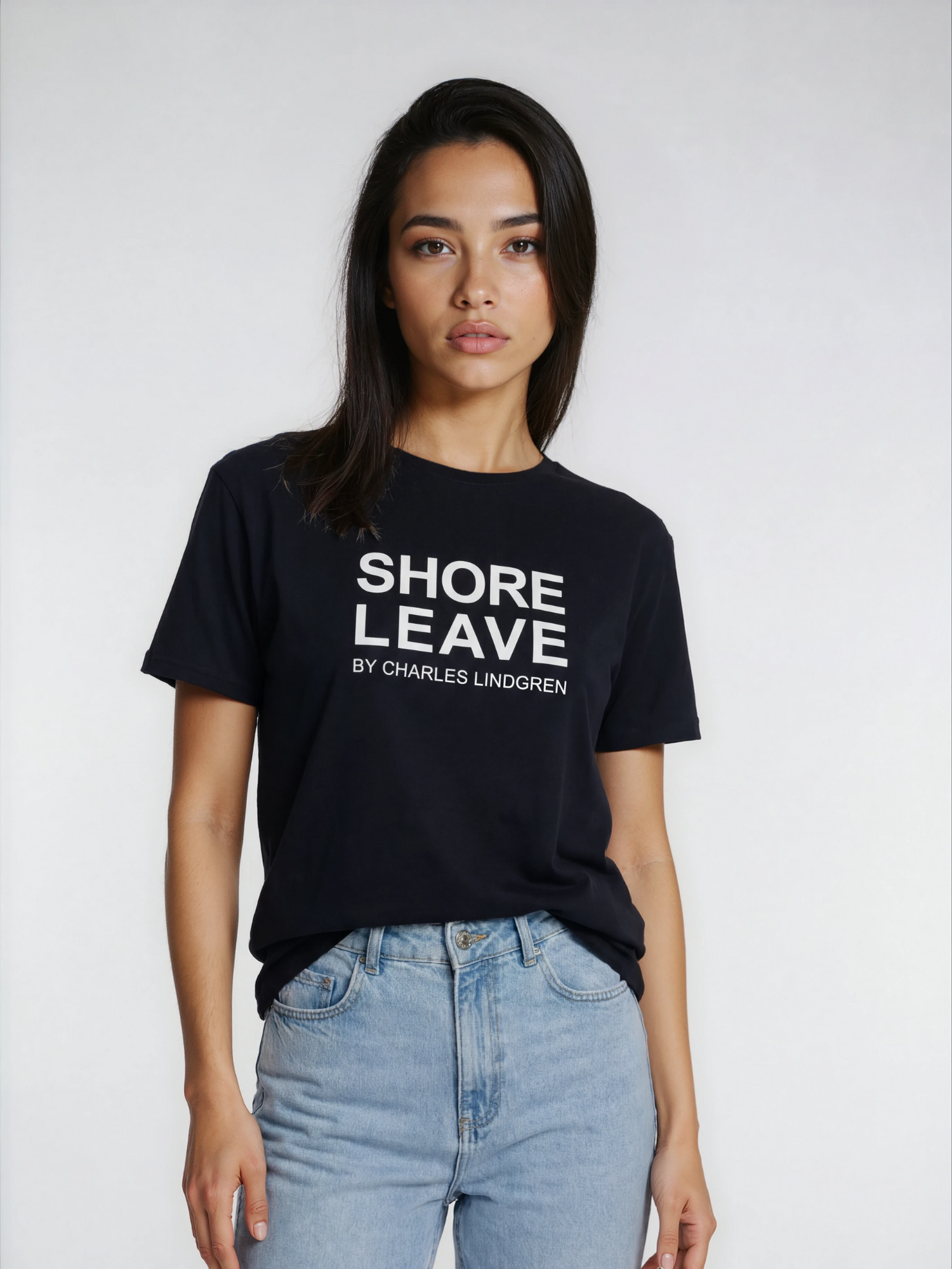 Charles Lindgren® – Damen T-Shirt „Shore Leave“ in Navy