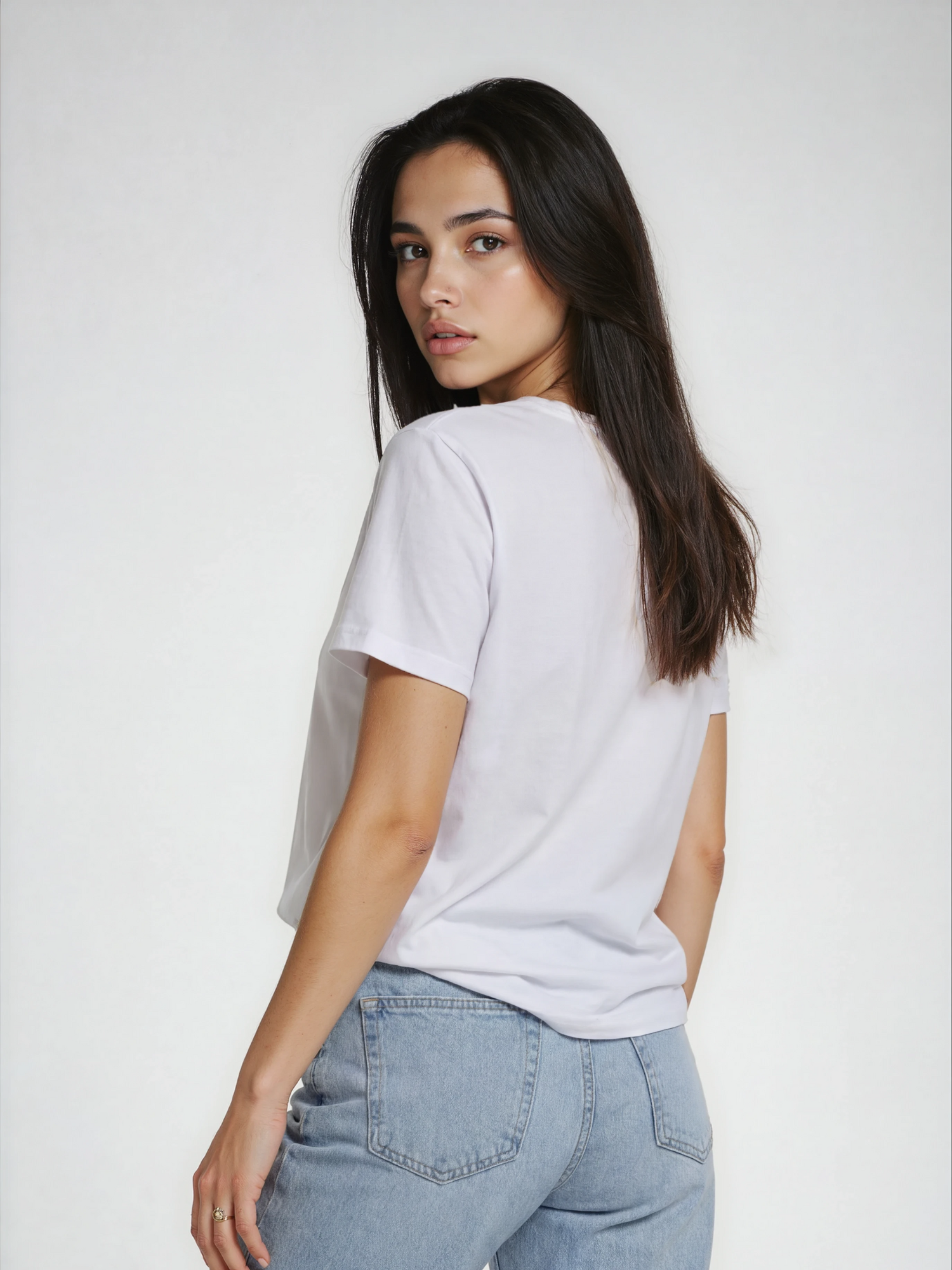 Charles Lindgren® – Damen T-Shirt in Weiß „Shore Leave“