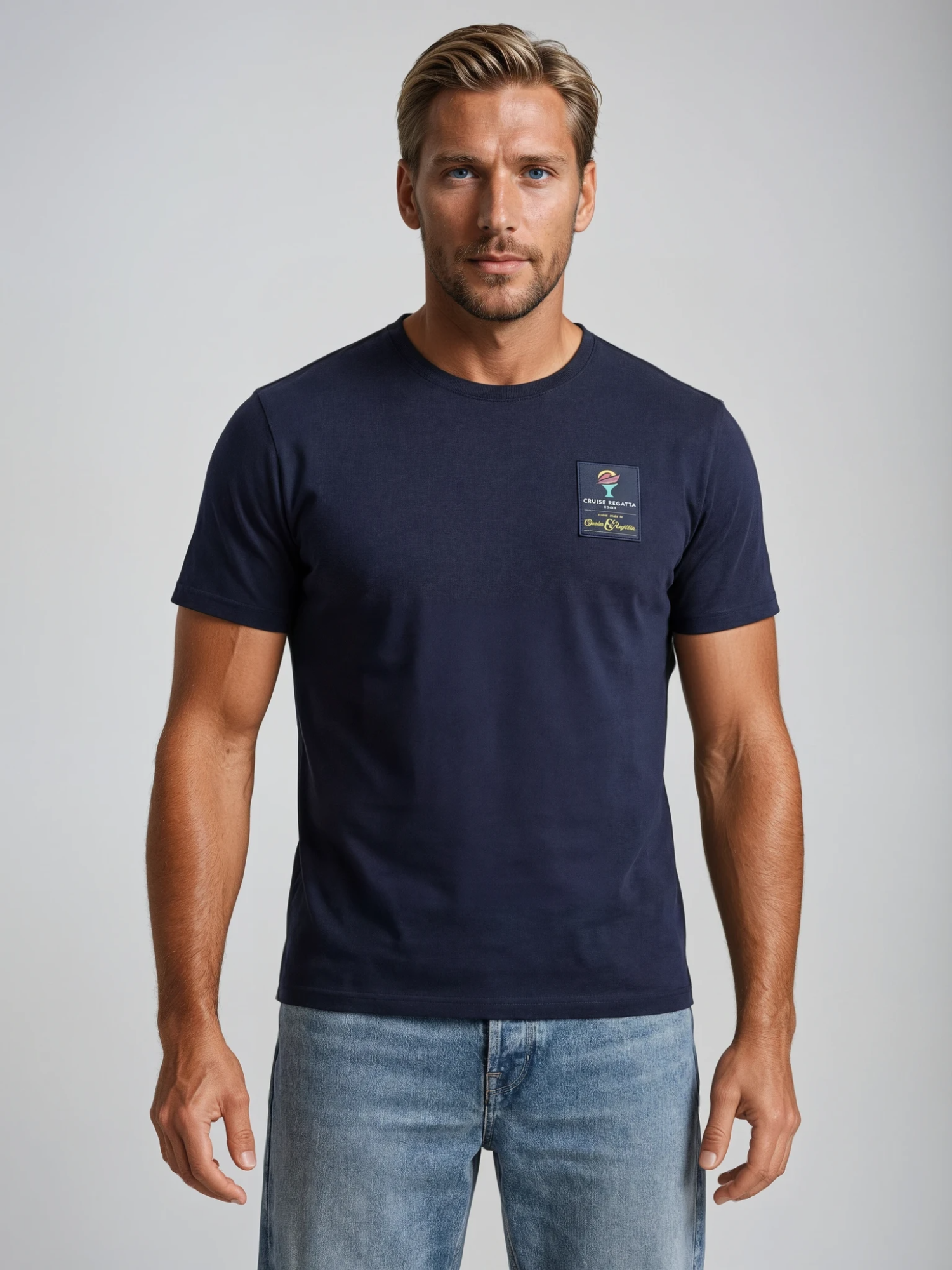 Charles Lindgren® – T-Shirt „Passat“ Navy