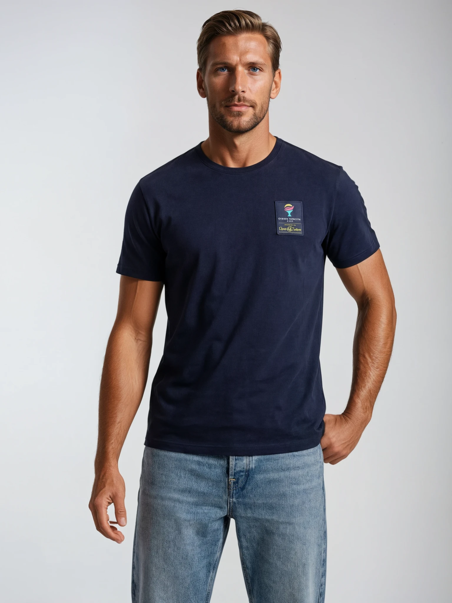 Charles Lindgren® – T-Shirt „Passat“ Navy