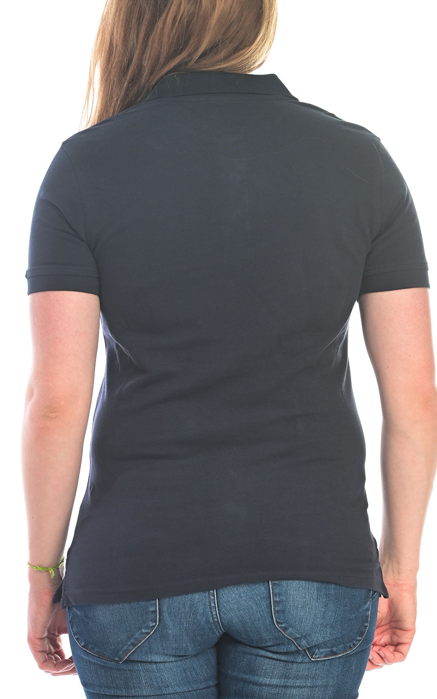 Charles Lindgren offiziell Damen Poloshirt „Bora“ Navy hinten