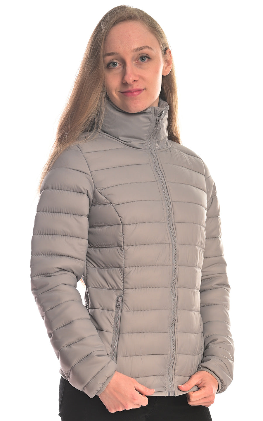 Charles Lindgren offiziell Damen Steppjacke „Eos“ Hellgrau