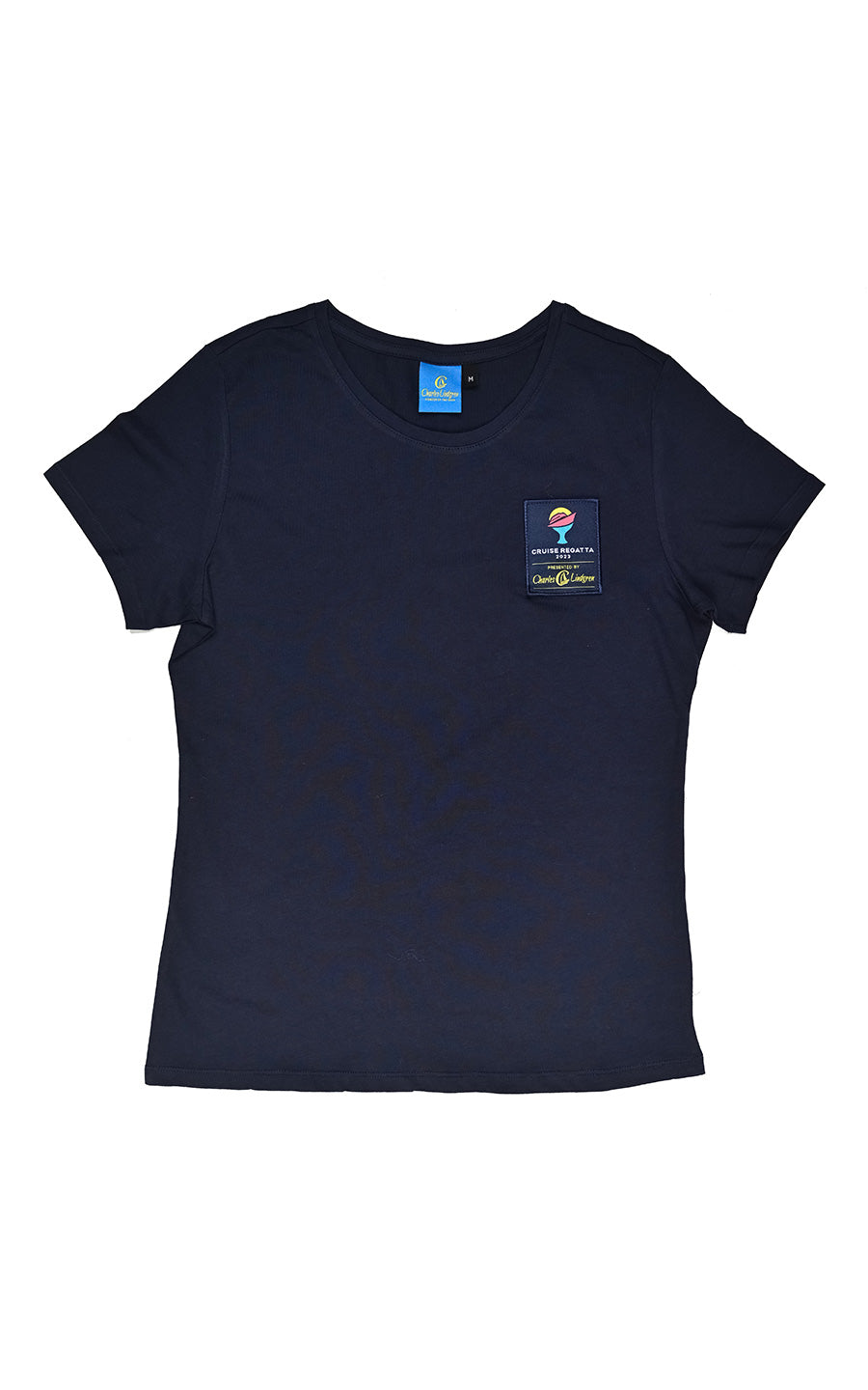 Charles Lindgren offiziell Damen T-Shirt „Colla“ Navy ausgestellt