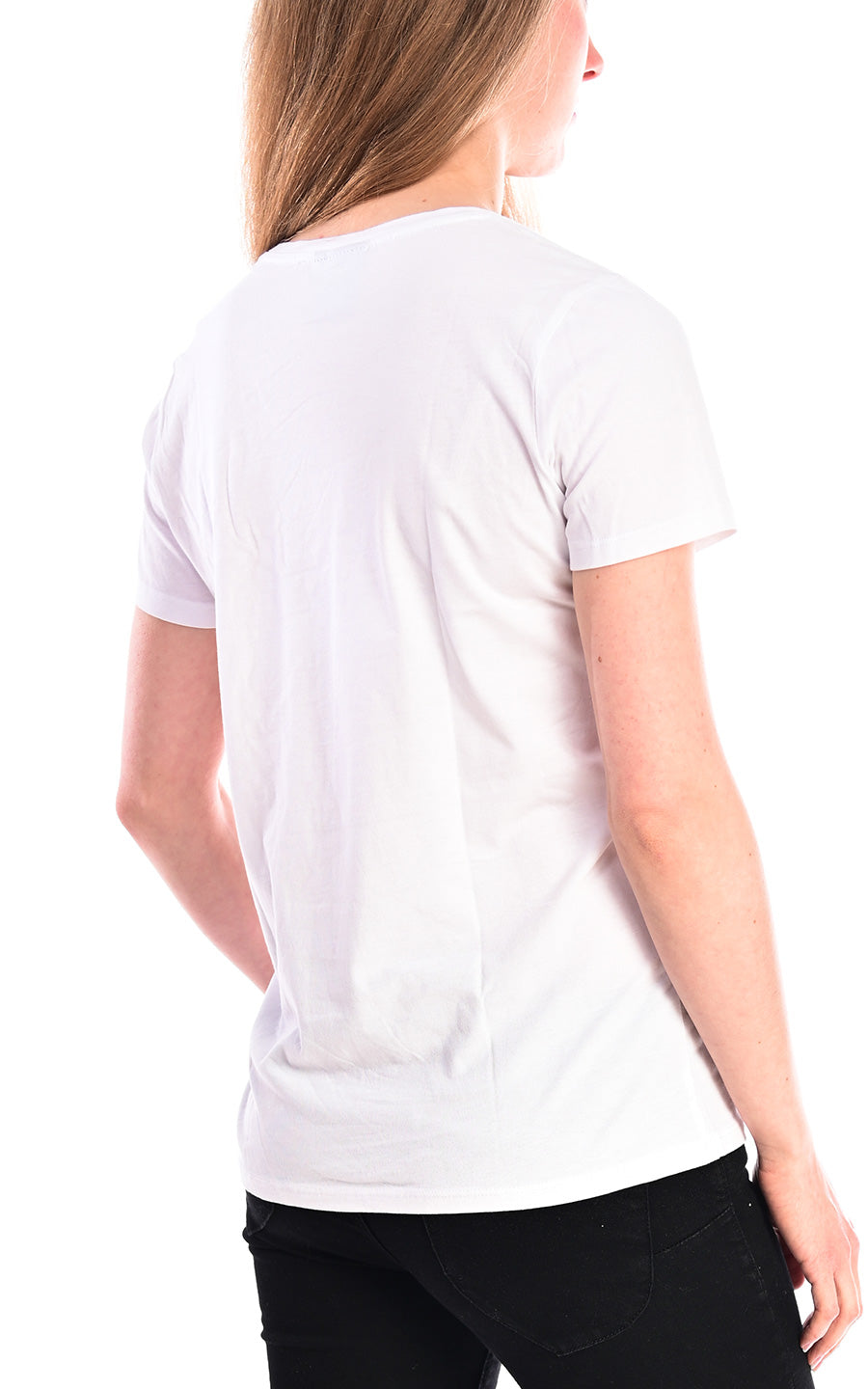 Charles Lindgren offiziell Damen T-Shirt „Pioneer of the Seas“ Weiß hinten