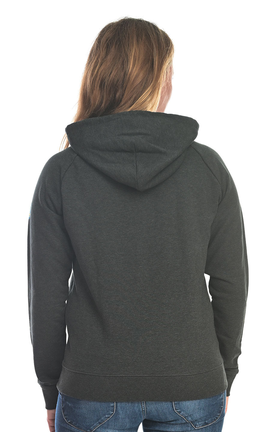 Charles Lindgren offiziell Hoodie „Olympica“ Dunkelgrau hinten