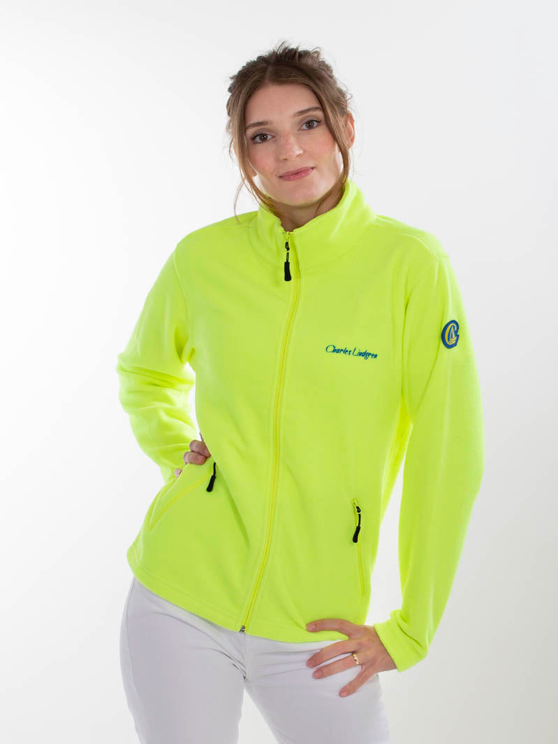 "Poseidon" Fleecejacke, Neongelb, Damen, Unisex