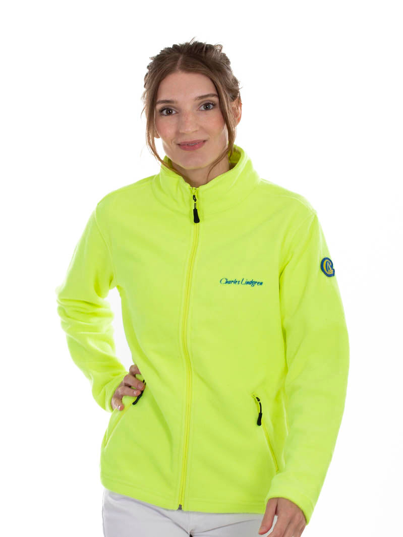 "Poseidon" Fleecejacke, Neongelb, Damen, Unisex
