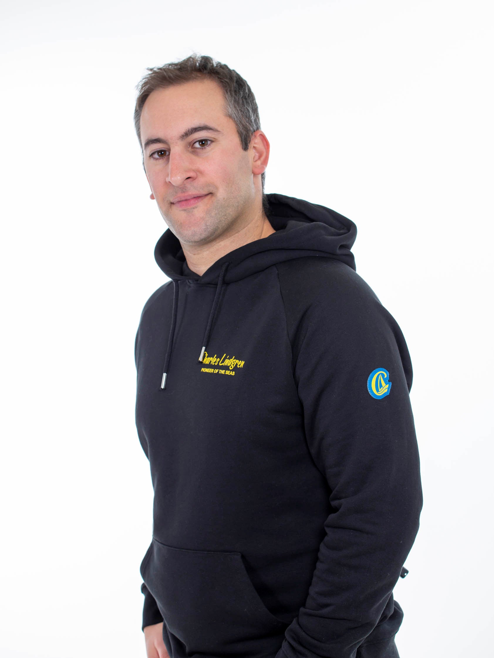 "Nautilus" Hoodie, black, Herren