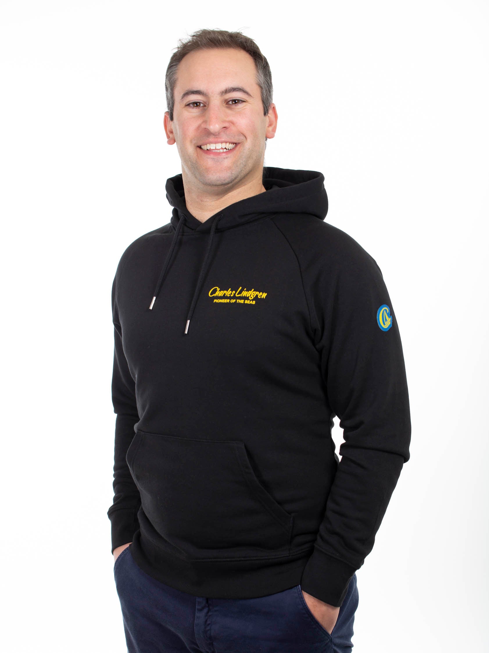 "Nautilus" Hoodie, black, Herren