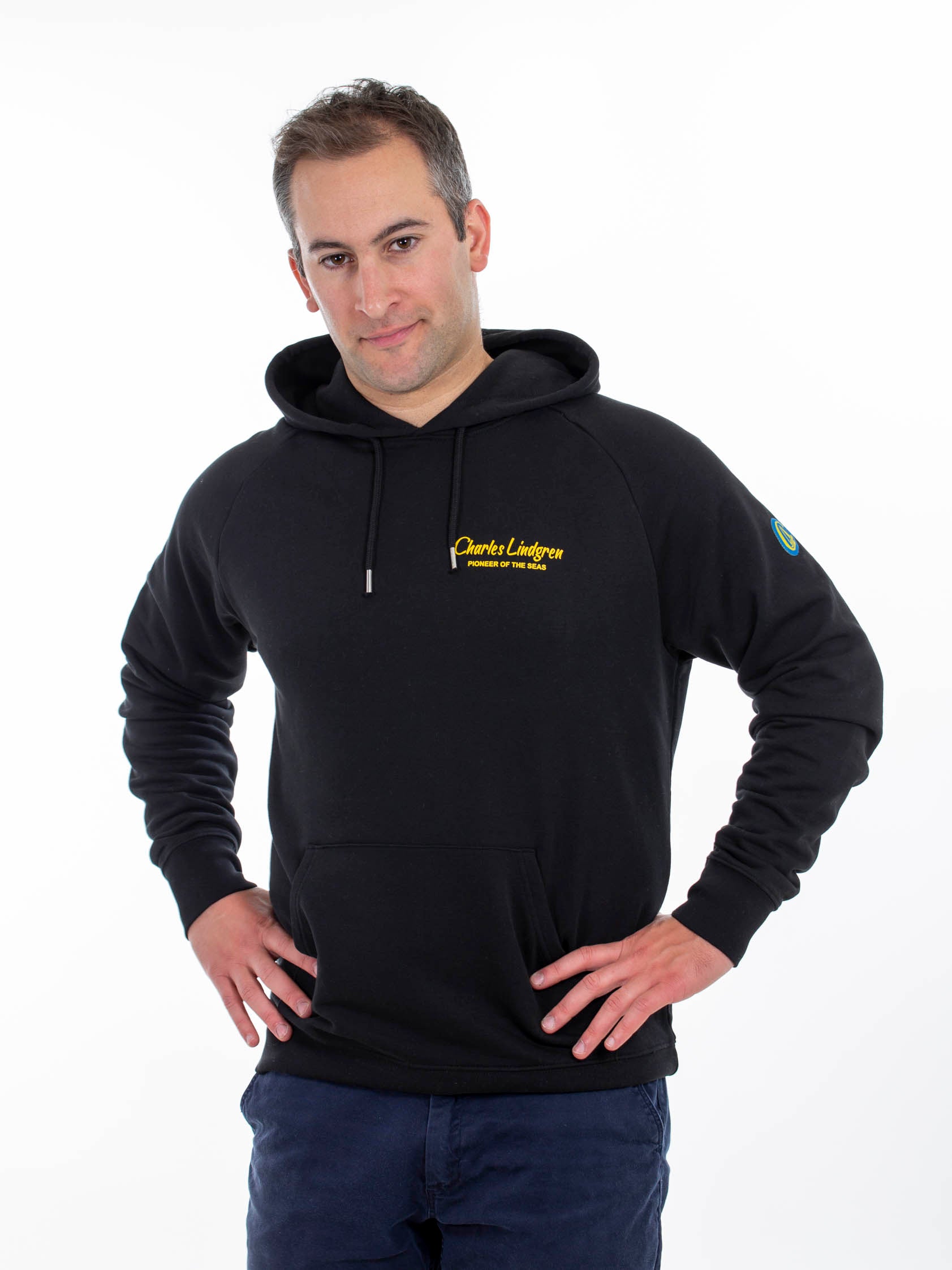 "Nautilus" Hoodie, black, Herren