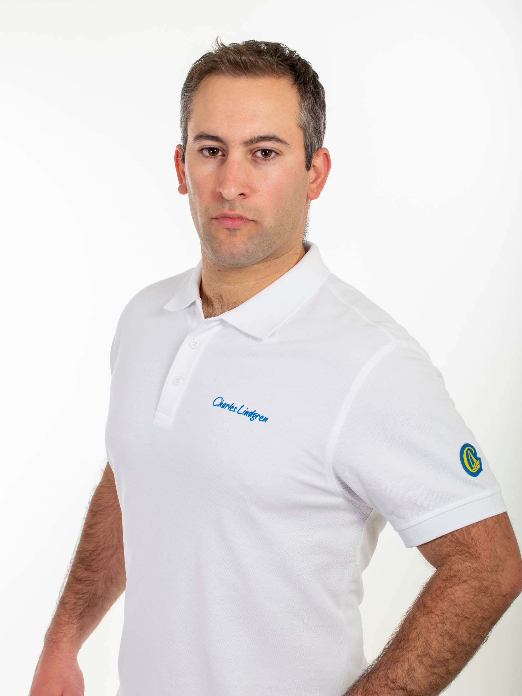 "Oceanus" Poloshirt, white, Herren