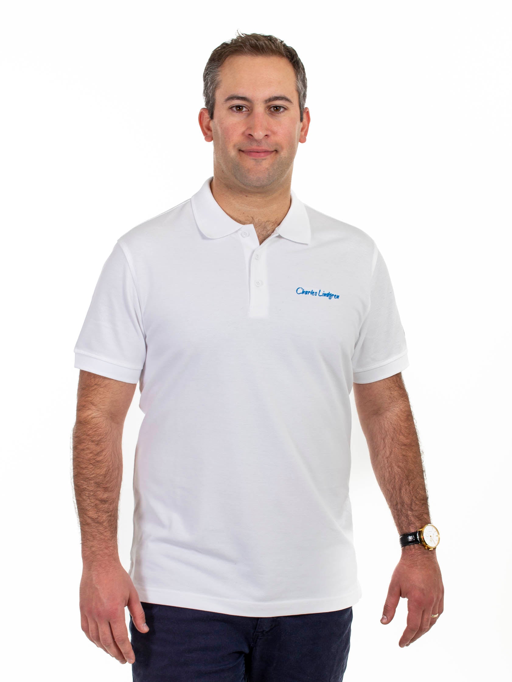 "Oceanus" Poloshirt, white, Herren