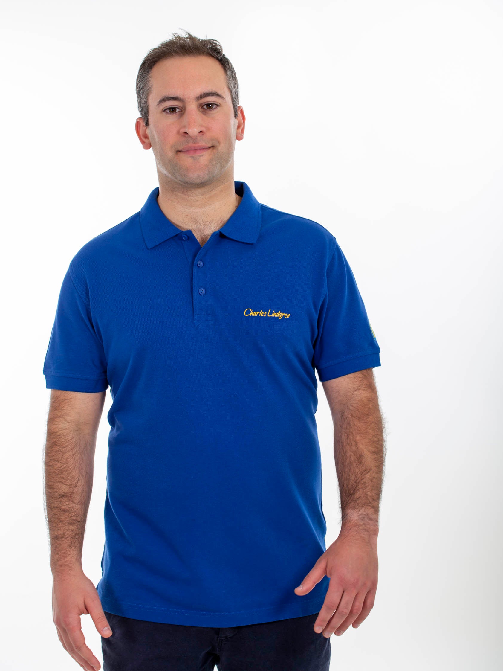 "Oceanus" Poloshirt, royal blue, Herren