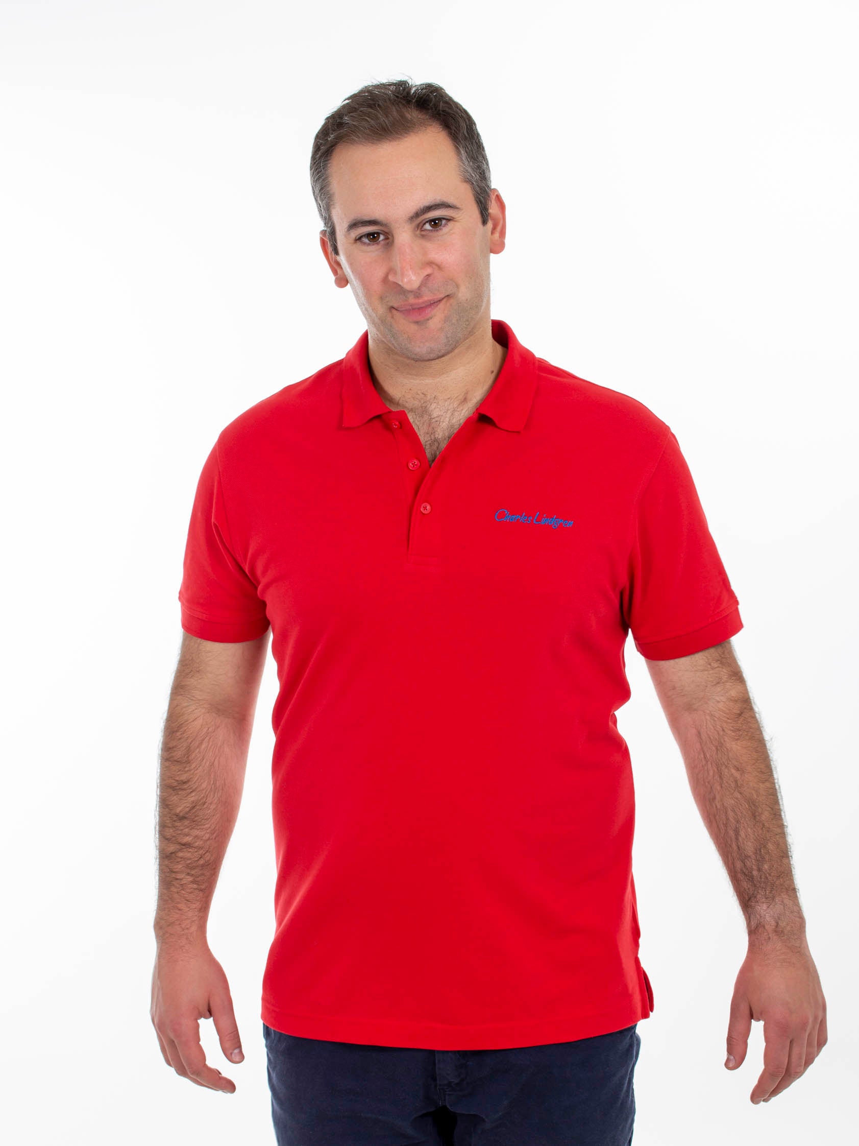 "Oceanus" Poloshirt, red, Herren