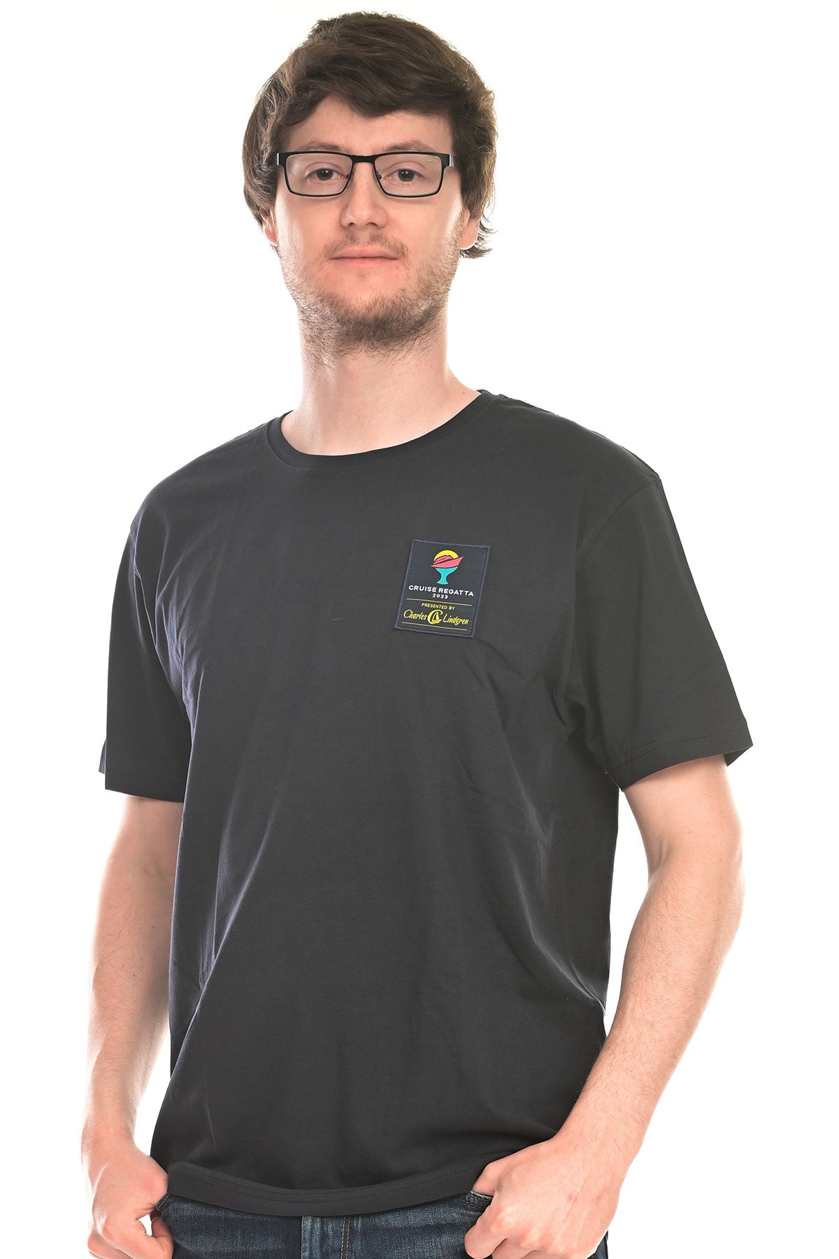 Charles Lindgren® – T-Shirt „Passat“ Navy