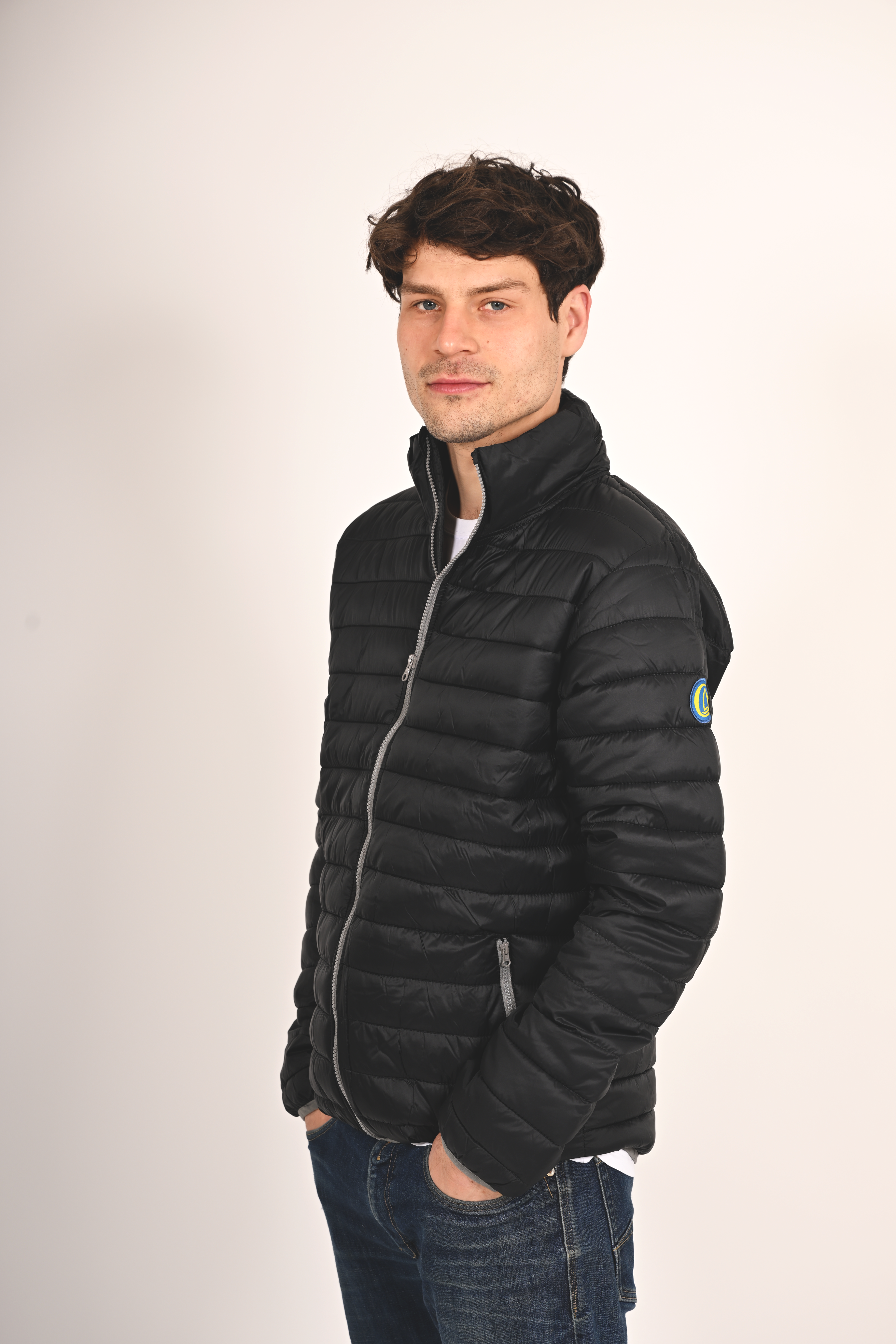 "Boreas" Steppjacke, black, Herren