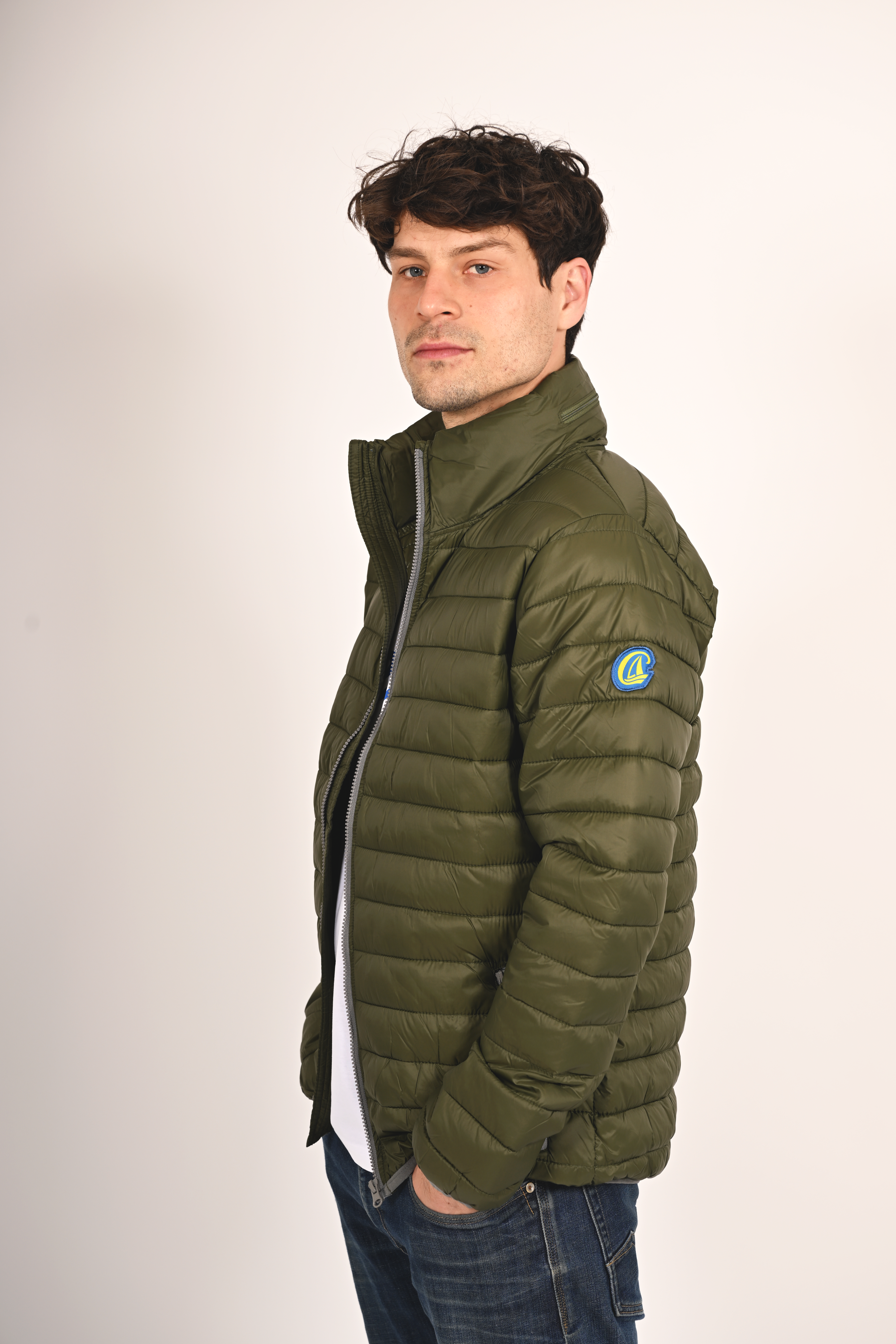 "Boreas" Steppjacke, green, Herren